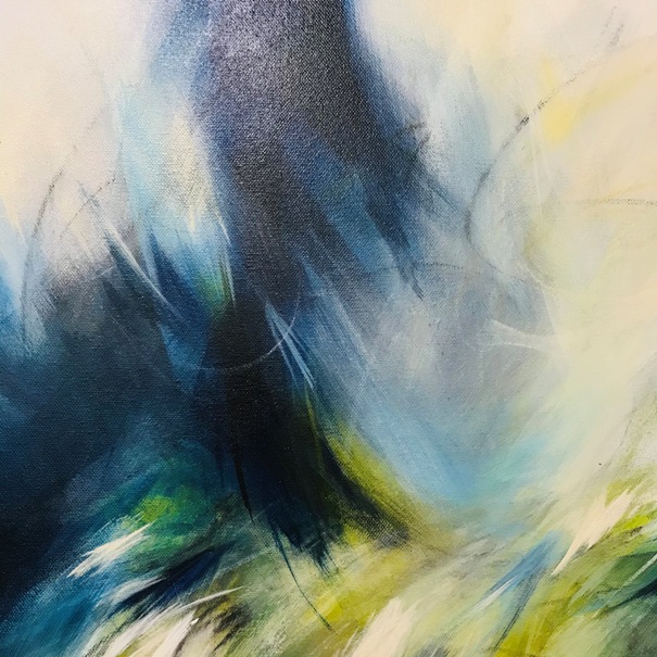 'Cairngorm Winter' by artist Joanna Mcdonough